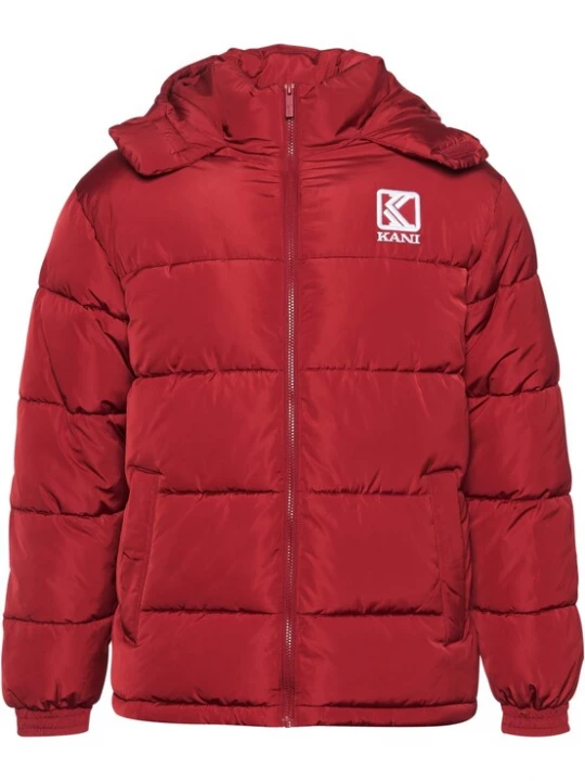 Foto van product Karl Kani Tussenjas donkerrood / wit