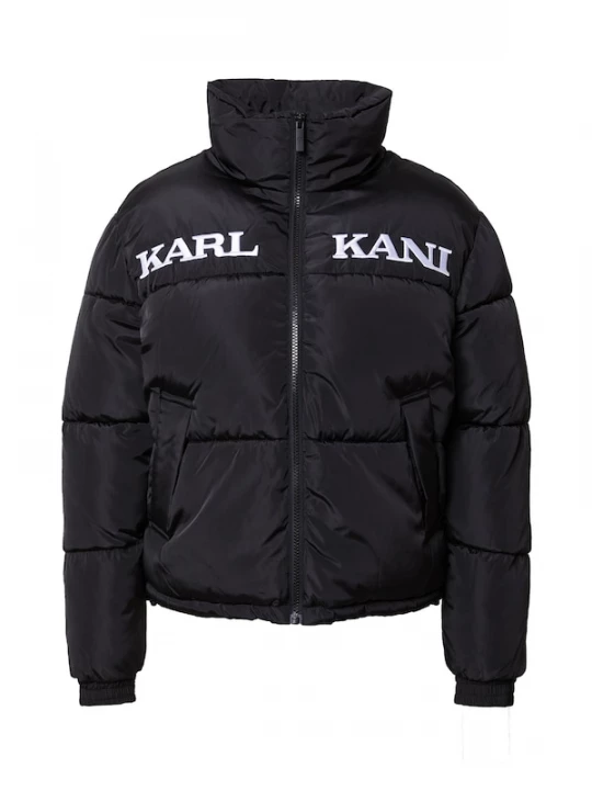 Foto van product Karl Kani Tussenjas 'Essential' zwart / wit