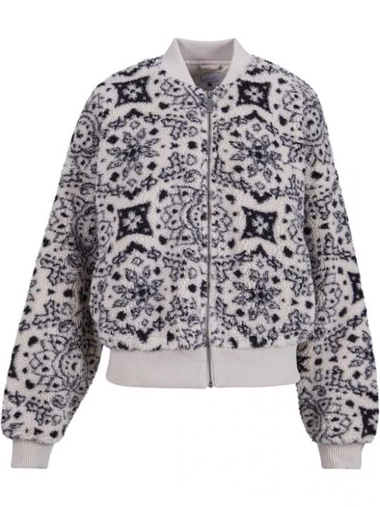 Foto van product Karl Kani Tussenjas 'KW233-050-1' crème / zwart
