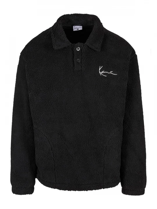 Foto van product Karl Kani Tussenjas 'Metal Signature Teddy' zwart