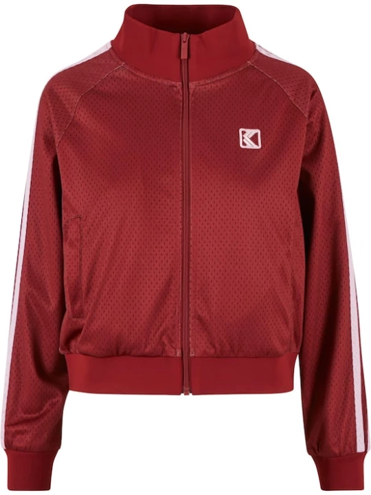 Foto van product Karl Kani Tussenjas 'Og' lichtroze / donkerrood