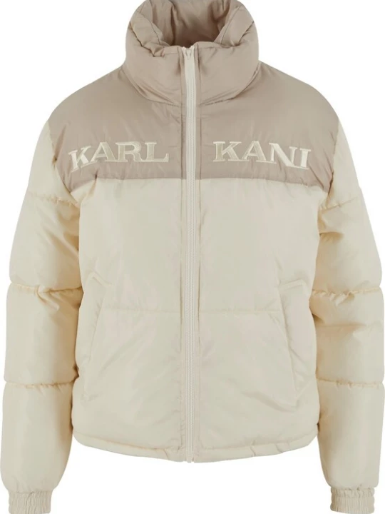 Foto van product Karl Kani Winterjas 'Essential' beige / donkerbeige