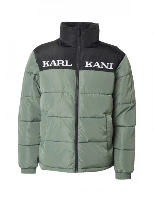 Foto van product Karl Kani Winterjas mintgroen / zwart / wit