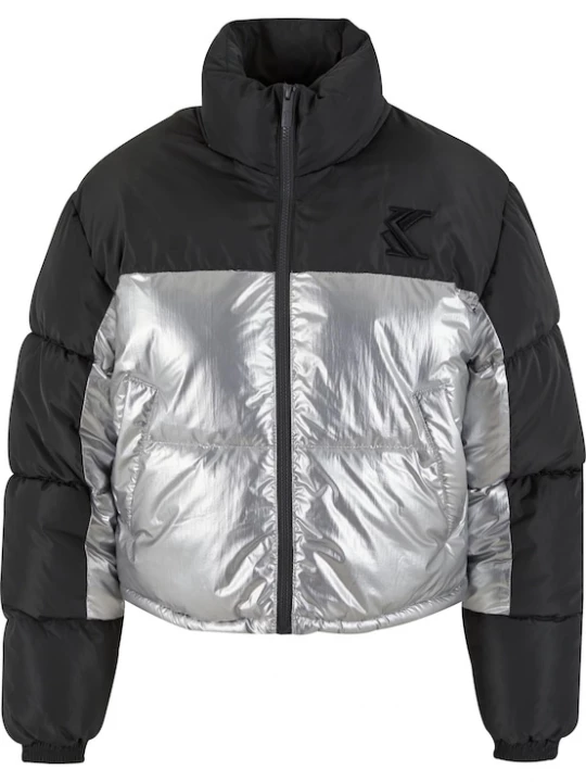 Foto van product Karl Kani Winterjas zwart / zilver