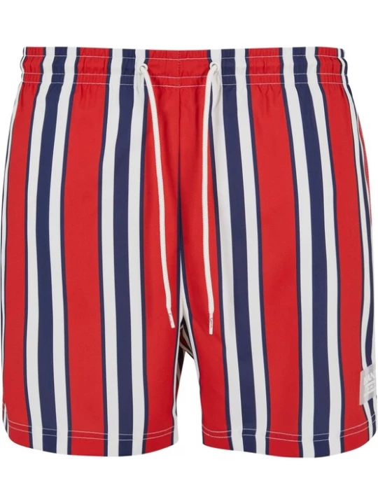 Foto van product Karl Kani Zwemshorts donkerblauw / rood / wit
