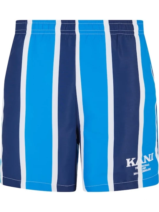 Foto van product Karl Kani Zwemshorts 'KM242-037-1' blauw / wit