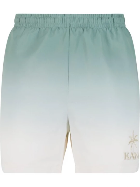 Foto van product Karl Kani Zwemshorts olijfgroen / wit