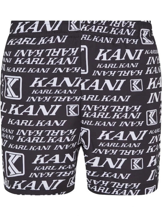 Foto van product Karl Kani Zwemshorts zwart / wit