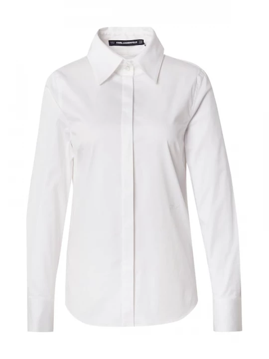 Foto van product Karl Lagerfeld Blouse 'ARCHIVE CLASSIC' wit