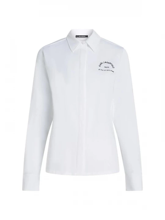 Foto van product Karl Lagerfeld Blouse 'Rue St-Guillaume' wit
