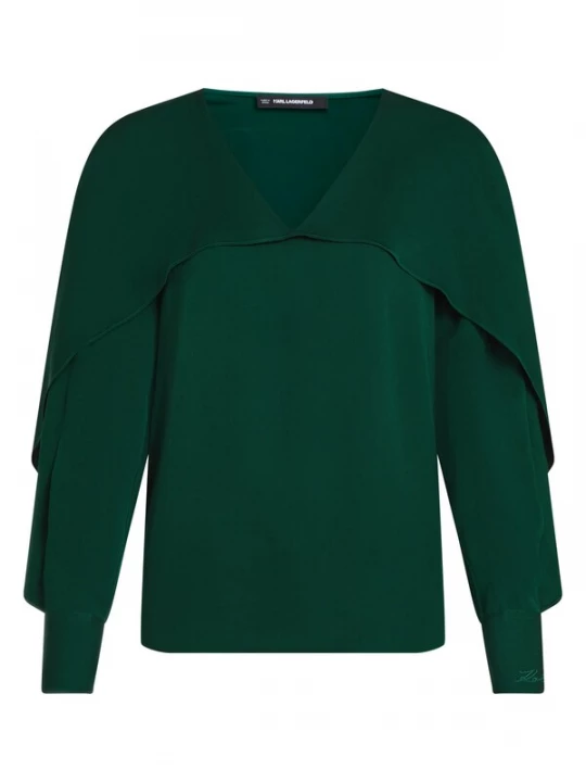 Foto van product Karl Lagerfeld Blouse smaragd