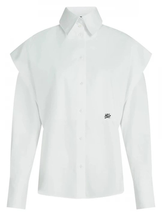 Foto van product Karl Lagerfeld Blouse zwart / wit