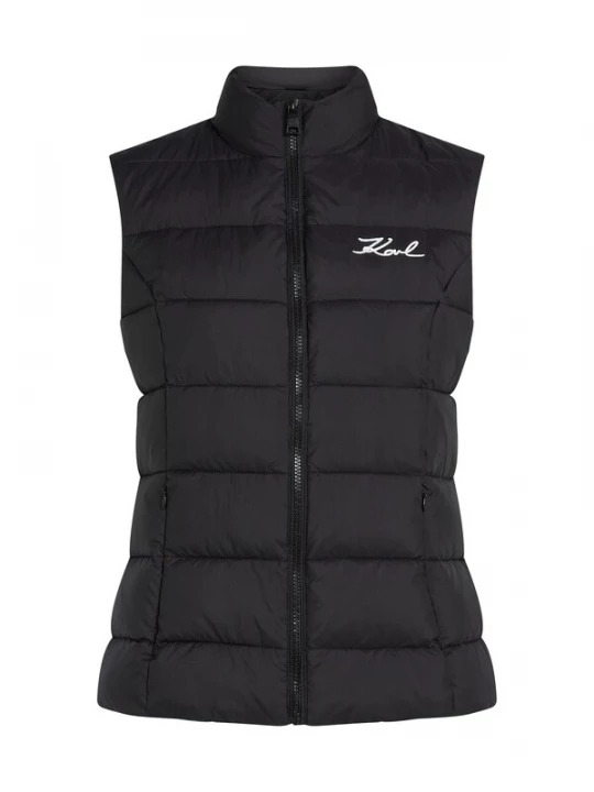 Foto van product Karl Lagerfeld Bodywarmer 'Gilet' zwart / wit