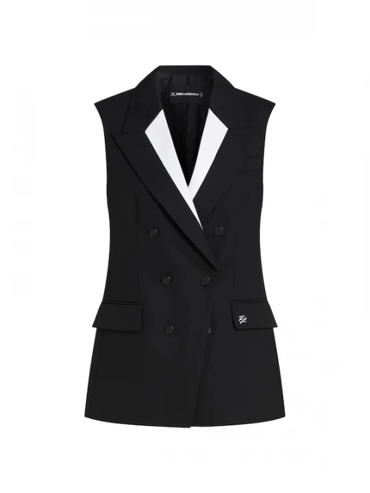 Foto van product Karl Lagerfeld Bodywarmer zwart / wit