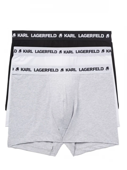 Foto van product Karl Lagerfeld Boxershorts grijs / zwart / wit