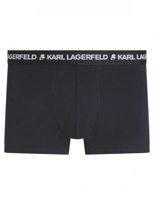 Foto van product Karl Lagerfeld Boxershorts lichtgrijs / zwart / wit