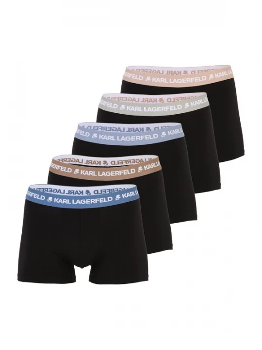 Foto van product Karl Lagerfeld Boxershorts nude / duifblauw / zwart / wit