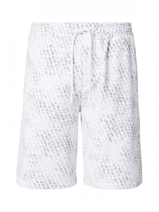 Foto van product Karl Lagerfeld Broek grijs / wit