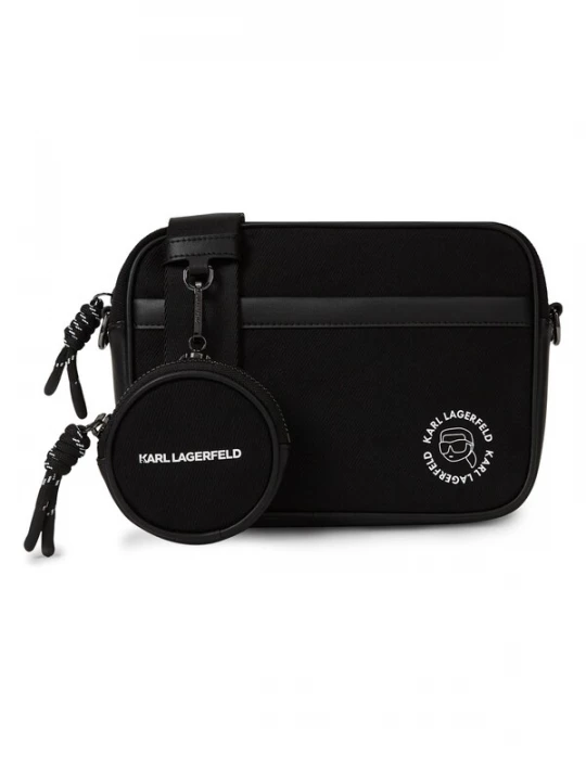 Foto van product Karl Lagerfeld Cameratas 'Ikon' zwart / wit