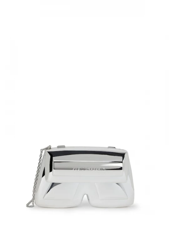 Foto van product Karl Lagerfeld Clutch 'Ikon' zilver