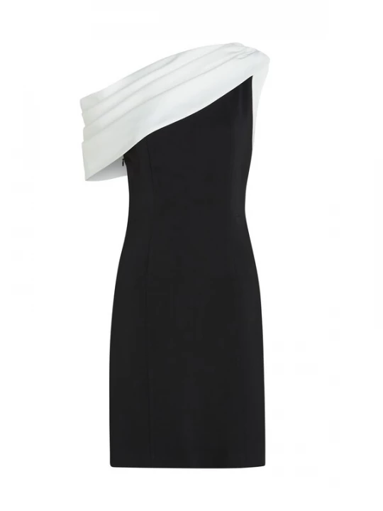 Foto van product Karl Lagerfeld Cocktailjurk zwart / wit