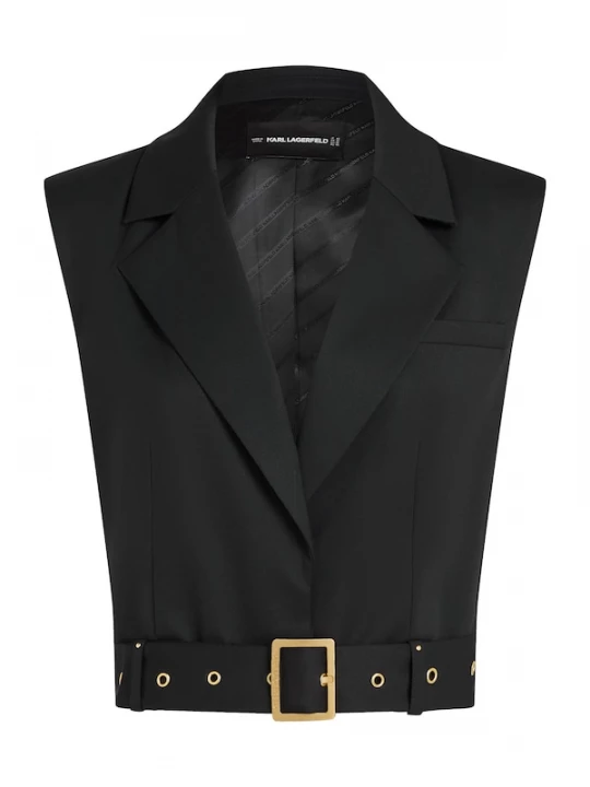 Foto van product Karl Lagerfeld Gilet 'DNA' zwart