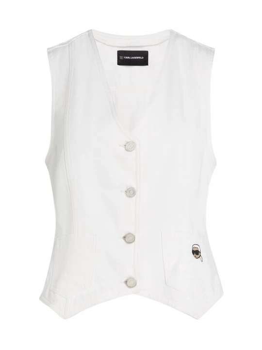 Foto van product Karl Lagerfeld Gilet zwart / wit