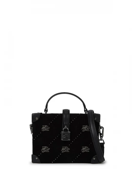 Foto van product Karl Lagerfeld Handtas 'Autograph' zwart / zilver