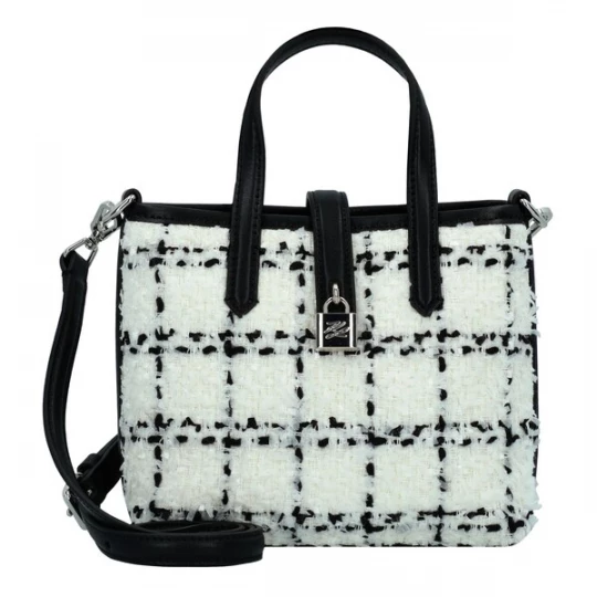 Foto van product Karl Lagerfeld Handtas 'Behind the Seams' zwart / wit