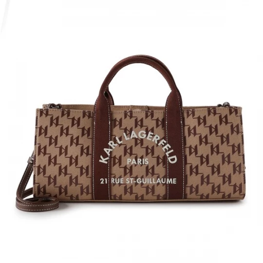 Foto van product Karl Lagerfeld Handtas bruin / wit