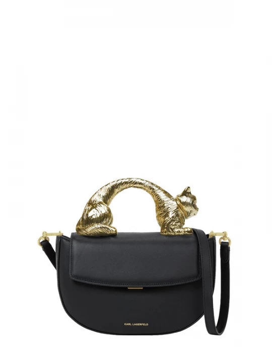 Foto van product Karl Lagerfeld Handtas 'Choupette' beige gemêleerd / zwart
