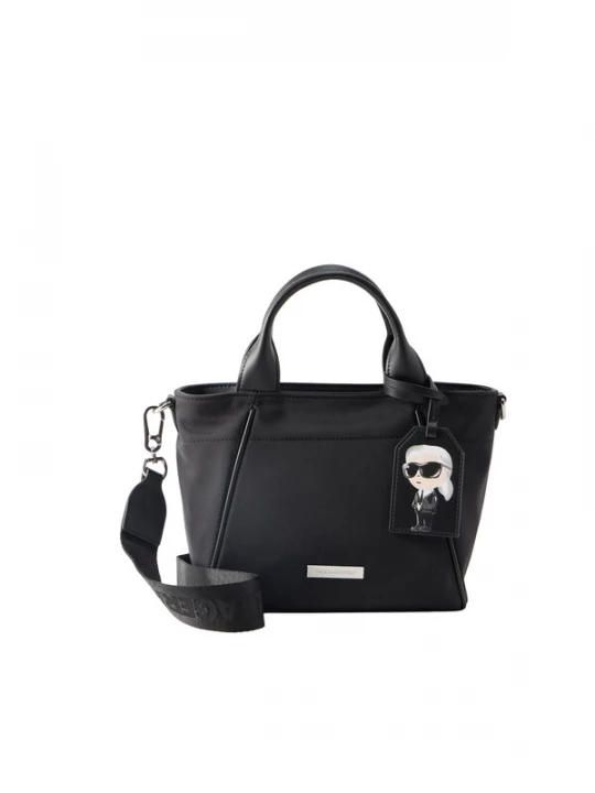 Foto van product Karl Lagerfeld Handtas 'IKON' grijs / zwart / wit