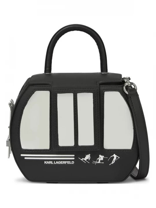 Foto van product Karl Lagerfeld Handtas 'Ikon' zwart / wit