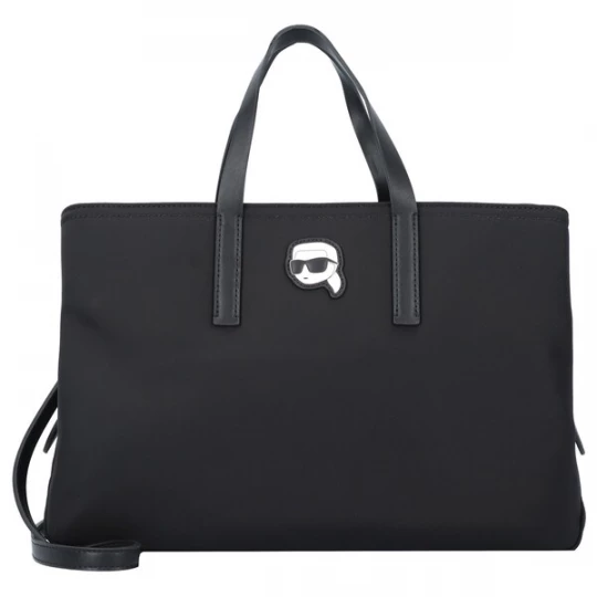 Foto van product Karl Lagerfeld Handtas 'Ikonik 2.0' beige / zwart / wit