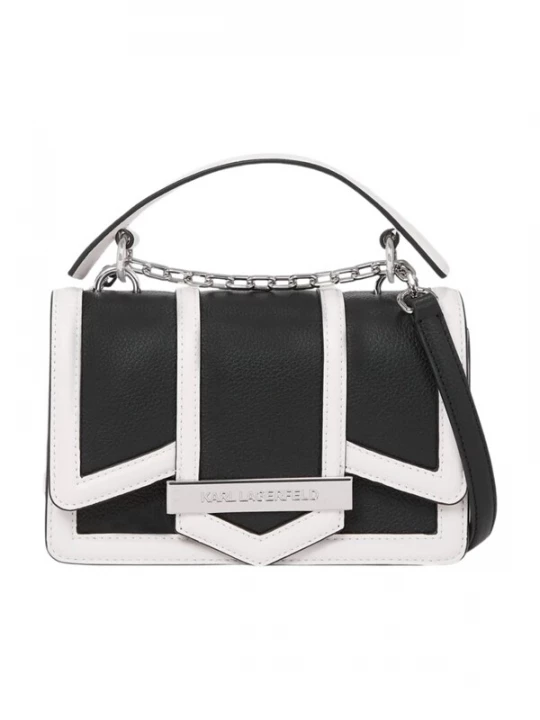 Foto van product Karl Lagerfeld Handtas 'Karl Lagerfeld Sac Bandoulière Essentials Noir' zwart