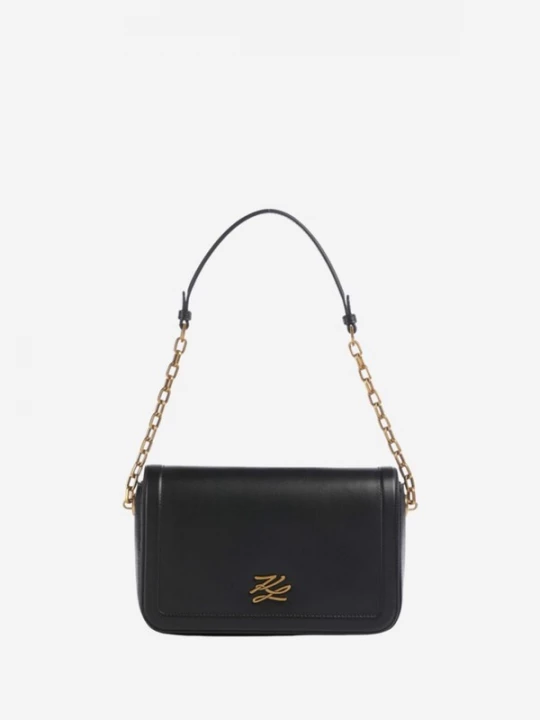 Foto van product Karl Lagerfeld Handtas 'Karl Lagerfeld Sac Bandoulière Essentials Noir' zwart