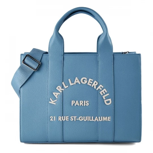 Foto van product Karl Lagerfeld Handtas lichtblauw / wit