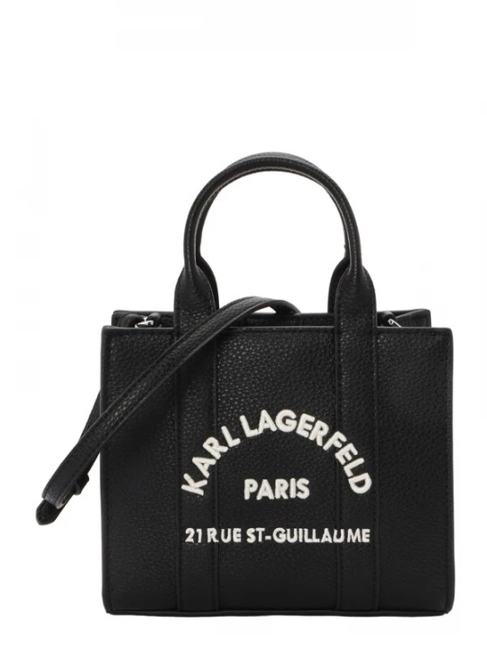 Foto van product Karl Lagerfeld Handtas 'Rue St-Guillaume' zwart / wit