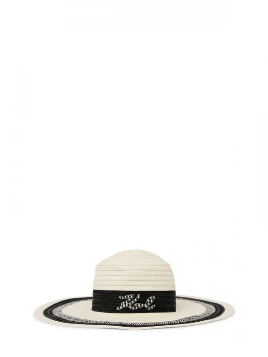Foto van product Karl Lagerfeld Hoed zwart / offwhite
