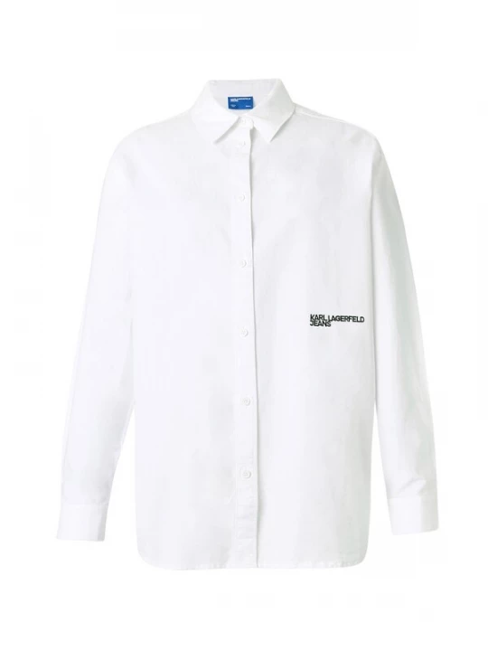 Foto van product KARL LAGERFELD JEANS Blouse zwart / wit