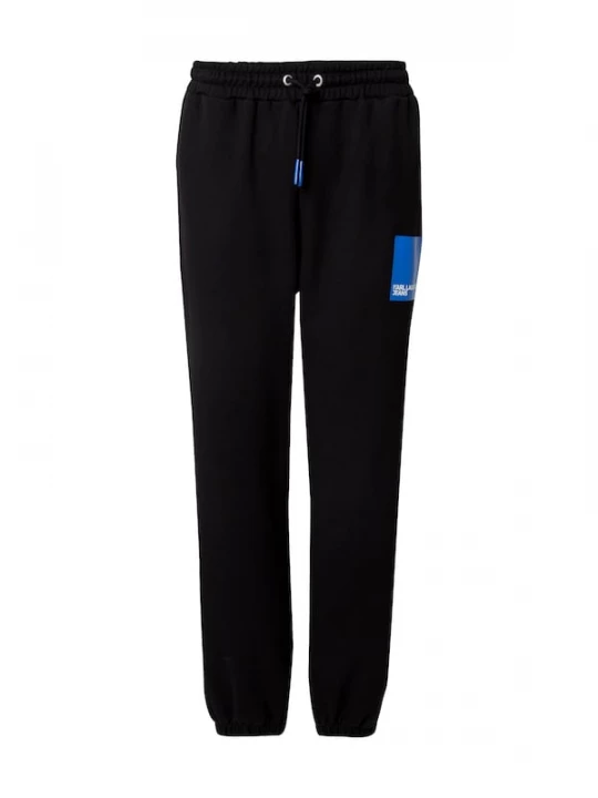 Foto van product KARL LAGERFELD JEANS Broek blauw / zwart / wit