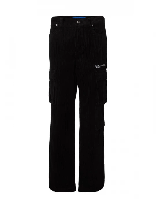 Foto van product KARL LAGERFELD JEANS Cargobroek zwart