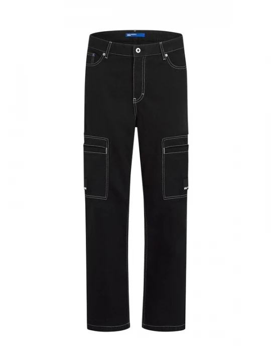 Foto van product KARL LAGERFELD JEANS Cargojeans zwart