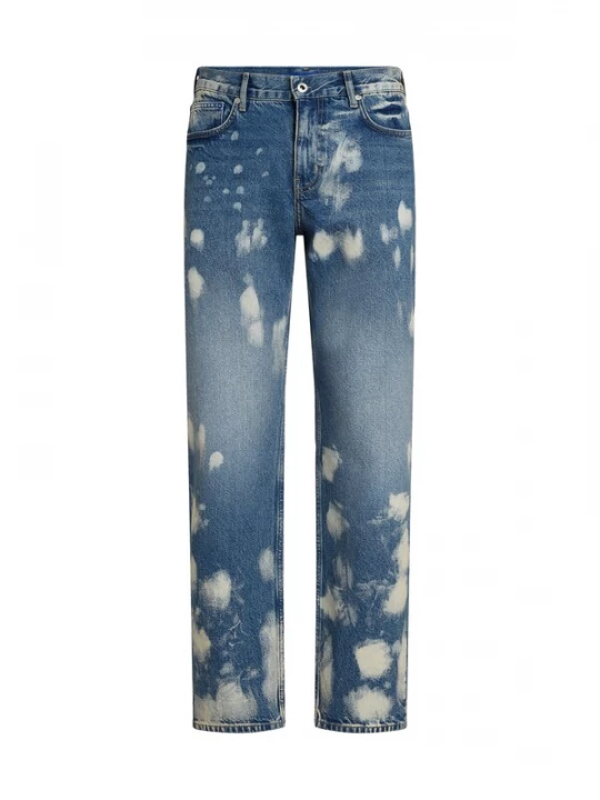 Foto van product KARL LAGERFELD JEANS Jeans blauw denim / wit