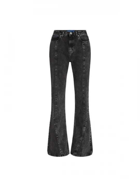 Foto van product KARL LAGERFELD JEANS Jeans 'KLJ Hr Flare Denim B1W10083' zwart
