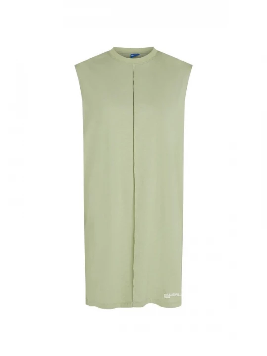 Foto van product KARL LAGERFELD JEANS Jurk lichtgroen / wit