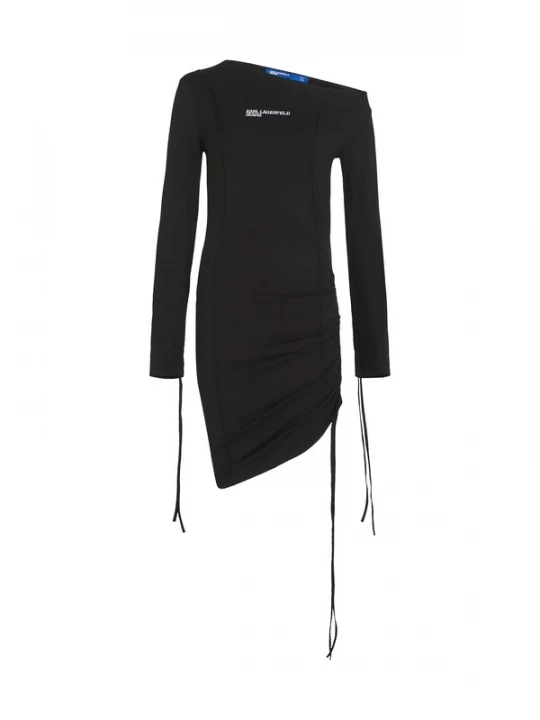 Foto van product KARL LAGERFELD JEANS Jurk zwart / wit