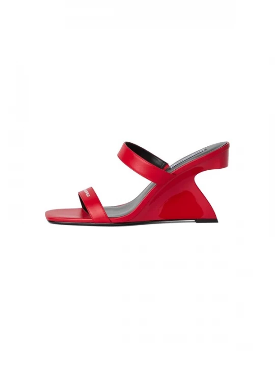 Foto van product KARL LAGERFELD JEANS Muiltjes rood / wit