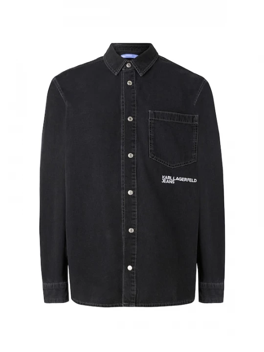 Foto van product KARL LAGERFELD JEANS Overhemd black denim
