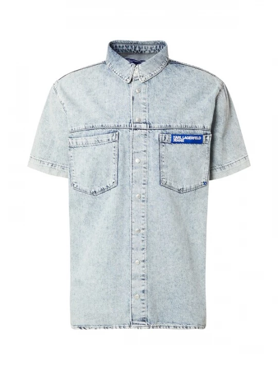 Foto van product KARL LAGERFELD JEANS Overhemd blauw denim